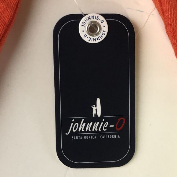 Johnnie-O Mens Heathered Tyler Pocket Tee Orange 3 Size Medium NWT - Picture 12 of 15